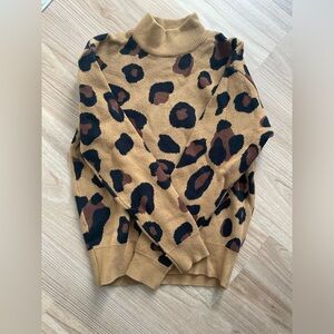 Leopard Print Sweater